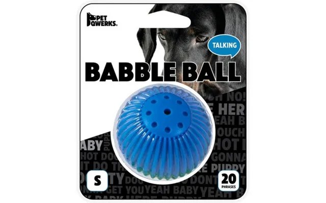 Pet Qwerks - Talking Babble Ball Dog Toy