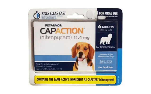 Petarmor - Capaction Oral Flea Treatment For Dogs