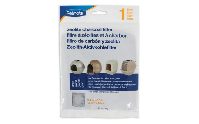 Petmate - Petmate Zeolite Filter For Hooded Cat Litter Pan