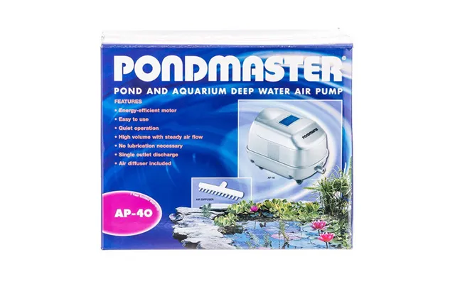 Pondmaster, Pond & Aquarium Deep Water Air Pump, Ap 40 5,000 Gallons - 2,900 Cubic Inches Per Minute