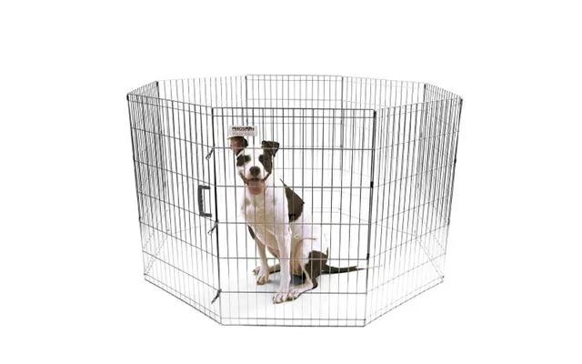 Precision Pet - Exercise Pen Silver 36 Inch