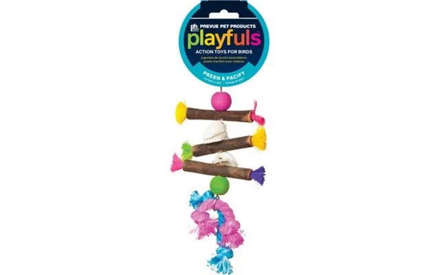 Prevue Pet - Tropical Teasers Shells And Sticks Bird Toy