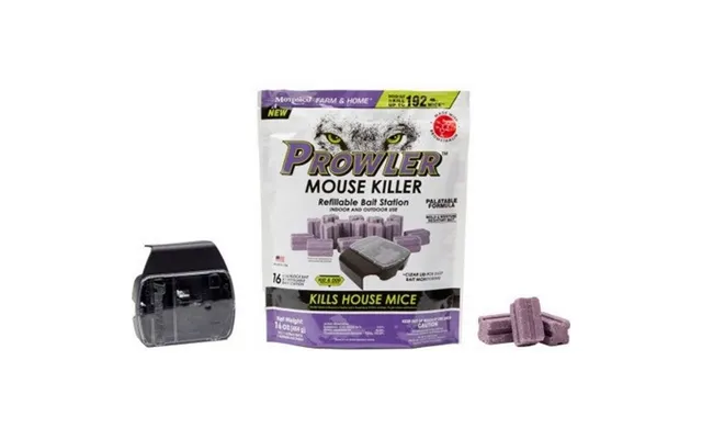 Prowler - Prowler Mouse Bait Blocks With Bait Station Bag