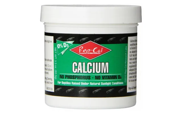 Rep-cal, Phosphorus Free Calcium Without Vitamin D3 - Ultrafine Powder, 3