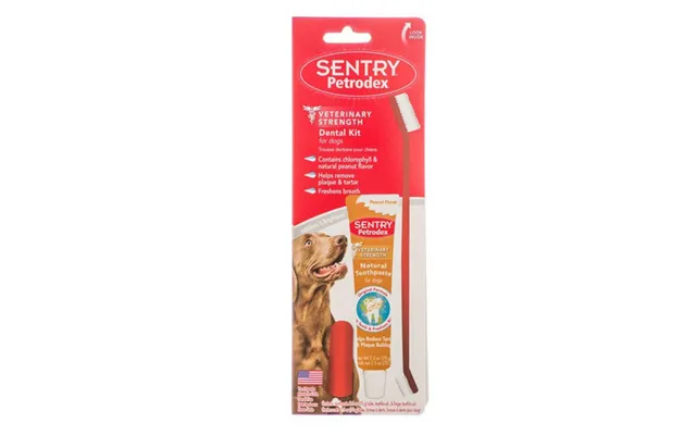 Sentry, Petrodex Dental Kit For Dogs - Peanut Butter Flavor, 2