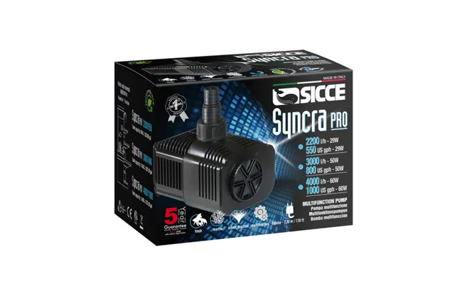 Sicce, Sicce Syncra Pro 3000 Pump - 800 Gph, 1 Each