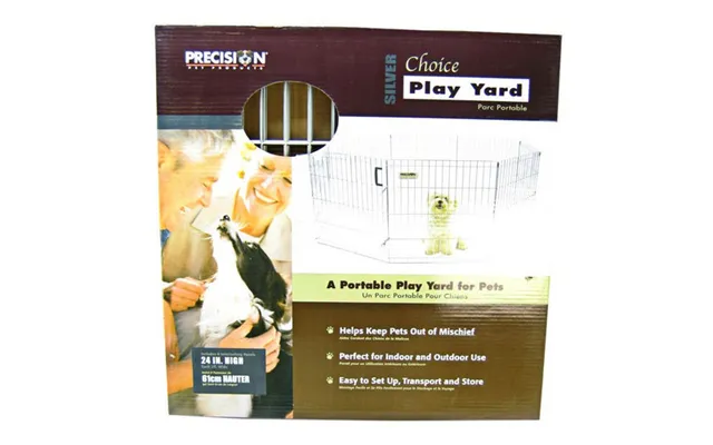 Silver Choice Exercise Pen Model Sxp 24 Tall By Precision Pet