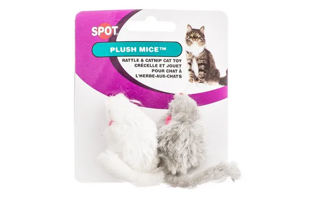 Smooth Fur Mice 2 Long 2 Pack By