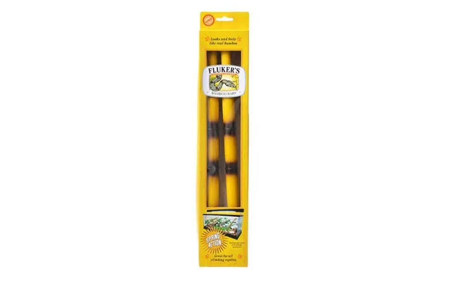 Spring Loaded Bamboo Bars 2 Pack - Extendable From 10.5 L