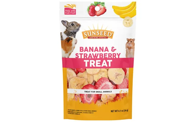 Sunseed - Sun Seed Banana & Strawberry Small Animal Treats
