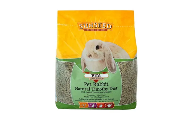 Sunseed - Sun Seed Vita Sunscription Natural Timothy Pet Rabbit Diet Dry Food