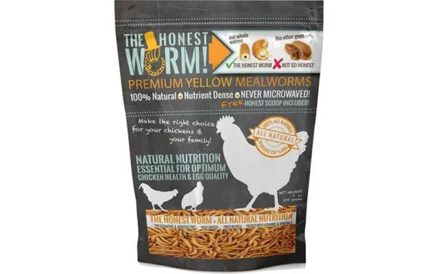 The Honest Worm - The Honest Worm Premium Yellow Mealworms