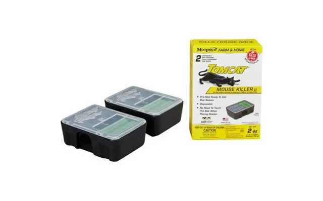 Tomcat - Tomcat Mouse Killer Ii Disposable Bait Station