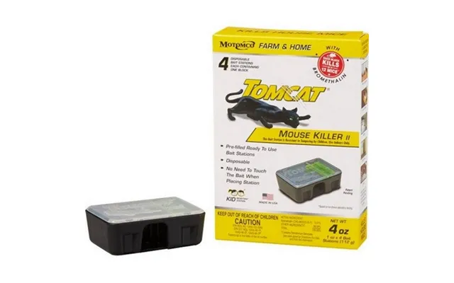 Tomcat - Tomcat Mouse Killer Ii Disposable Bait Station