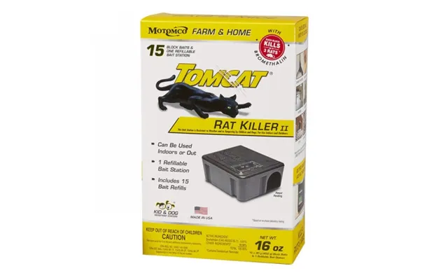Tomcat - Tomcat Rat Killer Ii Bait Station