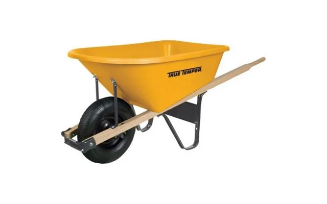 True Temper - True Temper Poly Wheelbarrow W Single Wheel