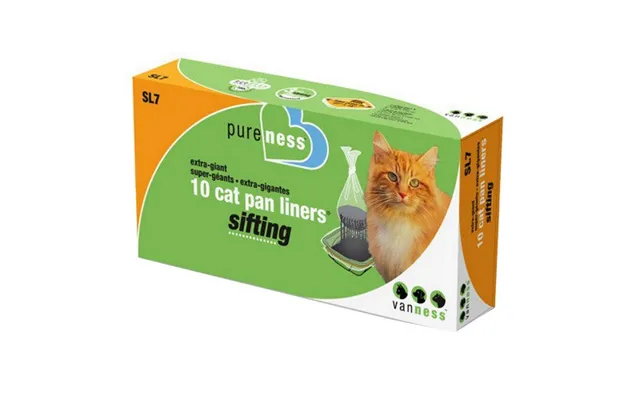 Van Ness, Pureness Sifting Cat Pan Liners, Extra Giant Sl7 - 10 Pack
