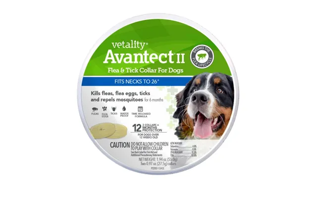 Vetality - Vetality Avantect Ii Flea & Tick Collar For Dogs