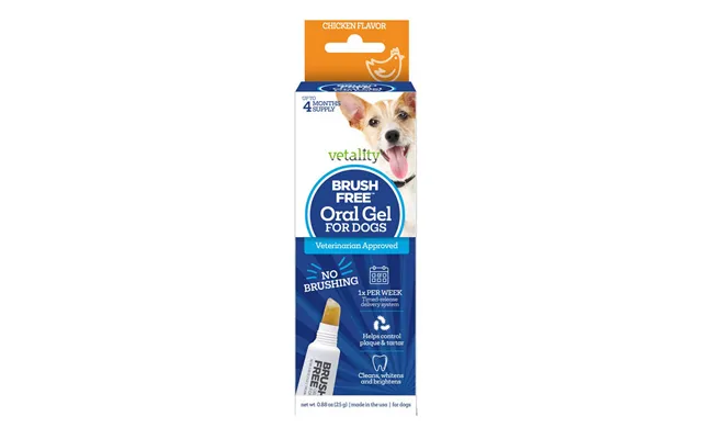 Vetality - Vetality Brush Free Oral Gel For Dogs