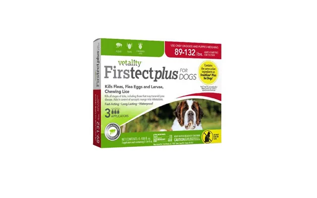 Vetality - Vetality Firstect Plus Flea & Tick For Dogs