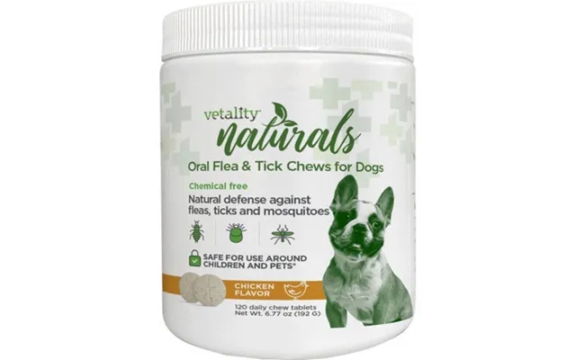 Vetality - Vetality Naturals Oral Flea & Tick Chews For Dogs