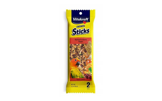 Vitakraft - Crunch Sticks Apricot & Cherry Conure Treats
