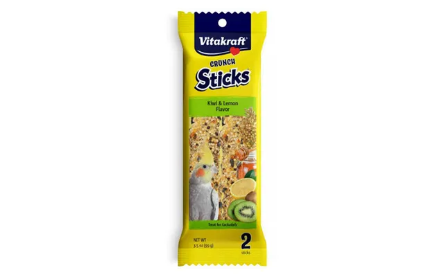 Vitakraft - Crunch Sticks Kiwi & Lemon Cockatiel Treats