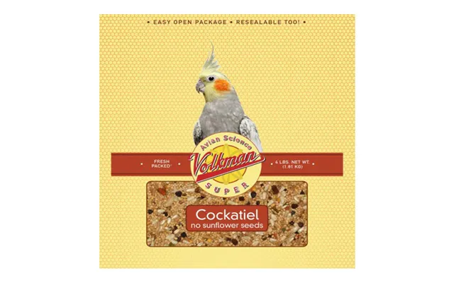 Volkman Seed Company - Volkman Seed Company Avian Science Super Cockatiel Bird Treat Without Sunflower Seed