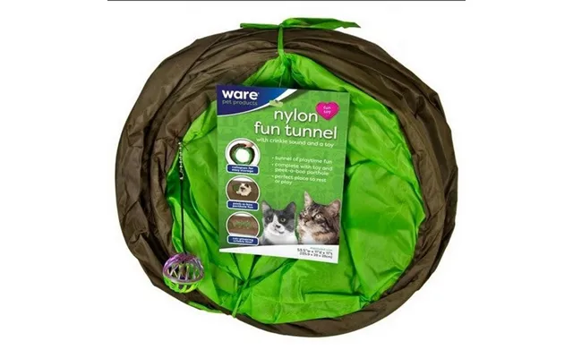 Ware Manufacturing - Nylon Fun Tunnel For Cats