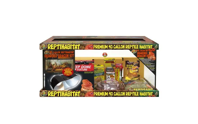 Zoo Med - Zoo Med Reptihabitat Bearded Dragon Kit 40 Gal.