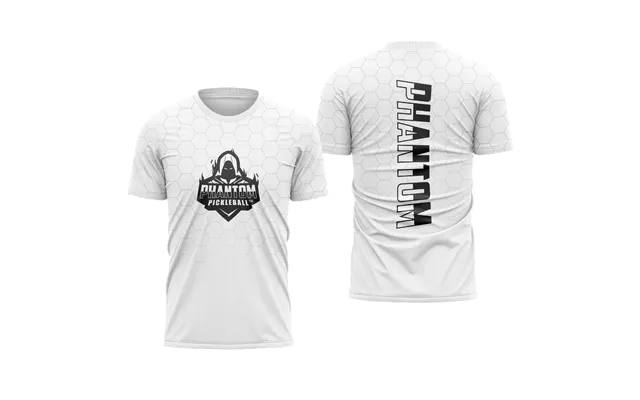 Team Phantom Unisex Short Sleeve Dry-fit Full Sublimation T-shirt - White Honeycomb