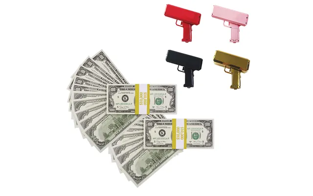 20,000 1990 Series Stacks With Money Gun
