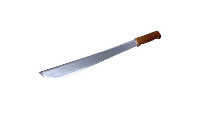 23 Inch Black Blade Jungle Machete Hand Axe Foam Rubber Prop - Silver Blade