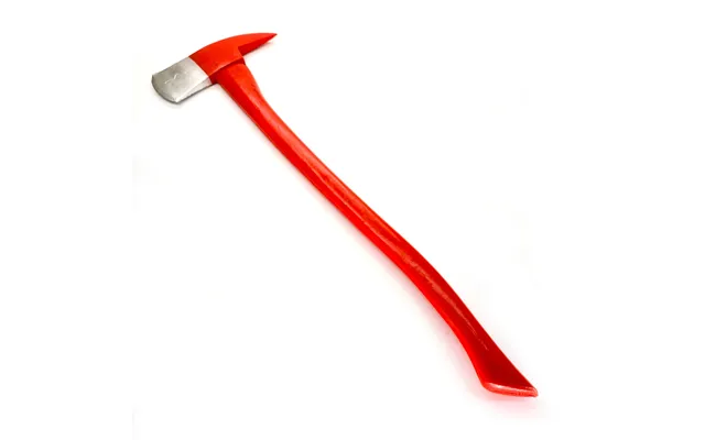 36 Inch Firefighter Fireman's Axe Urethane Foam Rubber Stunt Prop - Red And Silver Head With Red Handle