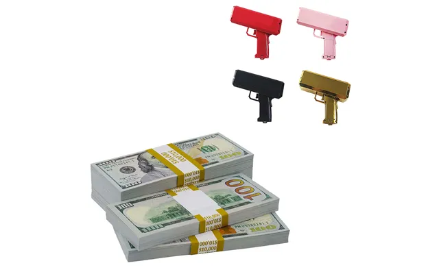 50,000 New Series Stacks With Money Gun