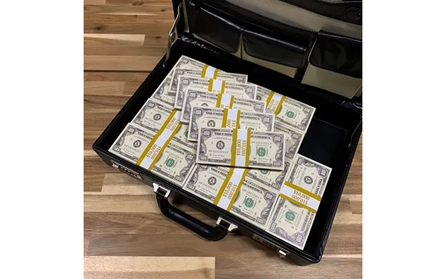 500,000 Full Print 1990 Series Stacks & Briefcase