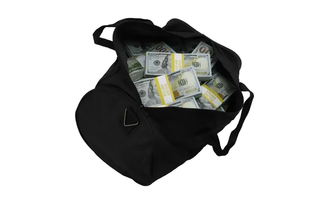 500,000 Realaged Full Print New Series Stacks & Duffel Bag