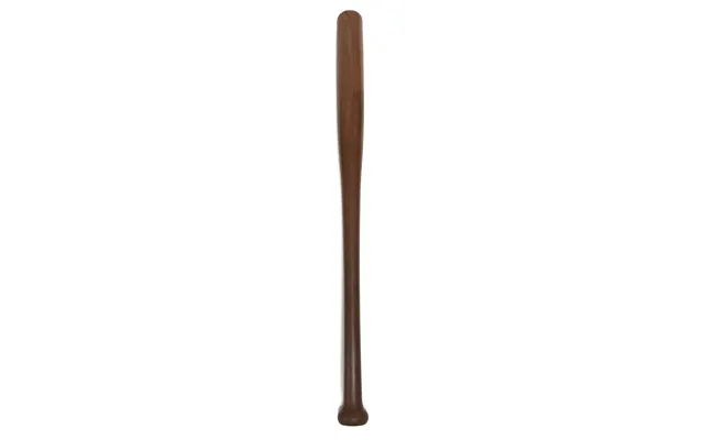 Baseball Bat Flexible Foam Rubber Prop With Fiberglass Core - Dark Wood Grain