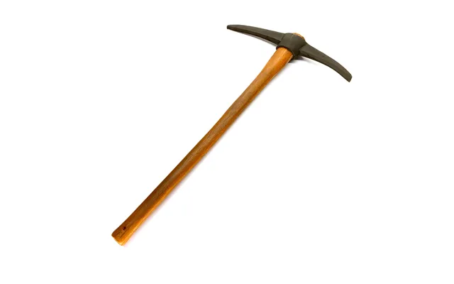 Foam Rubber Large Mining Pick Axe Stunt Prop - Black Head