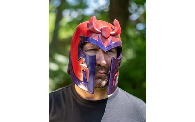 Magneto Helmet - Mutant Leader's Barbute Helm Costume Replica