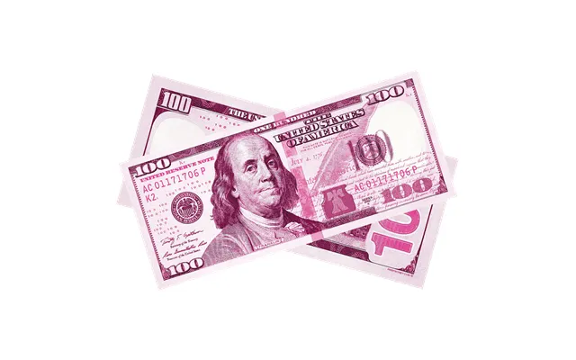 Pink Prop Money Bills - 100 Bills