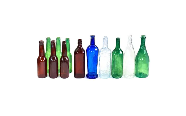 Smashprops 12 Piece Sample Pack Of Breakaway Bottle Props - Size Color Variety