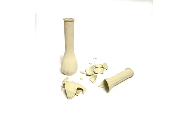 Smashprops Breakaway Bud Vase - White Opaque