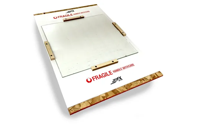 Smashprops Breakaway Flat Pane Glass - 10 X 10 Inches