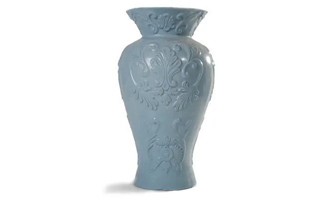 Smashprops Breakaway Large Georgian Vase 7.5 Inch - Light Blue Opaque