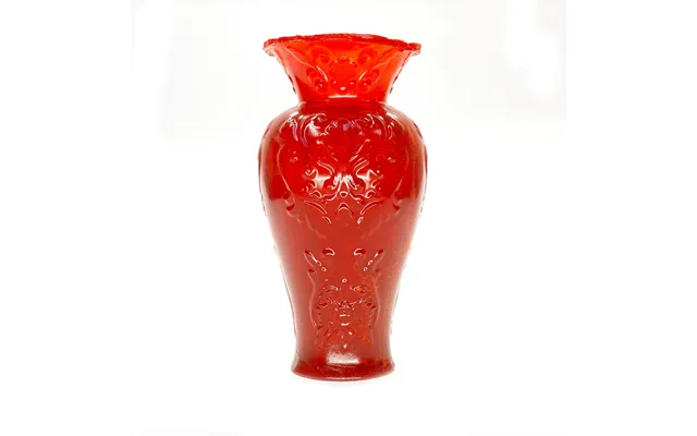 Smashprops Breakaway Large Georgian Vase 7.5 Inch - Red Opaque