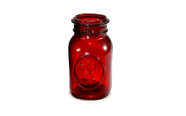 Smashprops Breakaway Large Mason Jar Prop - Amber Brown Translucent