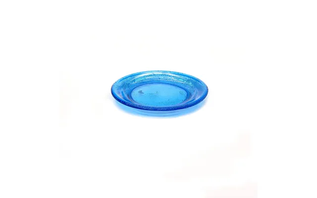 Smashprops Breakaway Small Dinner Plate Prop - Light Blue Translucent