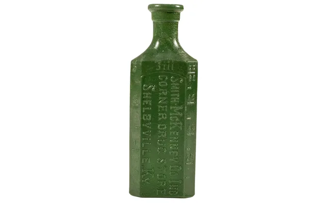Smashprops Breakaway Small Poison Bottle Prop - Dark Green Opaque Not See-through