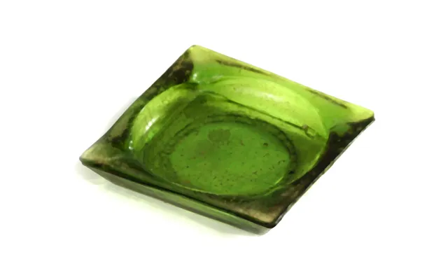 Smashprops Breakaway Square Ash Tray - Light Green Translucent